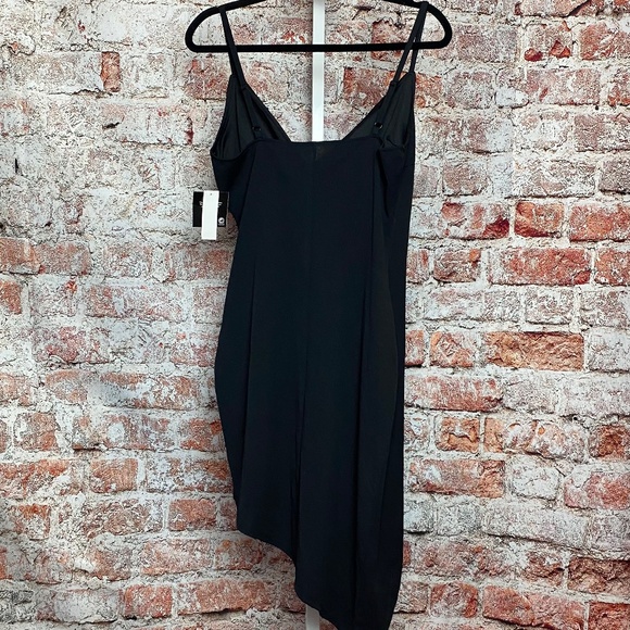 NWT Planet Gold Womenʻs Spaghetti Strap Little Black Mini Dress Large - Picture 9 of 11